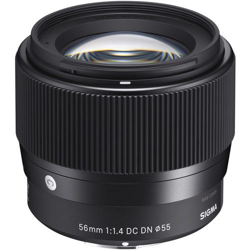 Sigma 56mm f/1.4 DC DN Contemporary Lens [FOR E-MOUNT & M43 MOUNT]