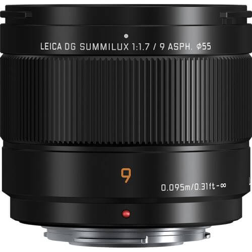 Panasonic Leica DG Summilux 9mm f/1.7 ASPH Lens FOR MFT/M43